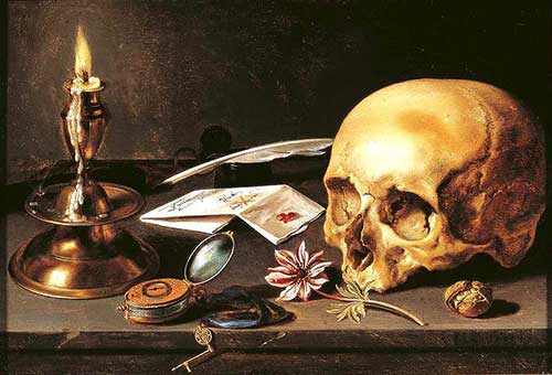 V A N I T A S (Pieter Claesz, cca 1596-1660)